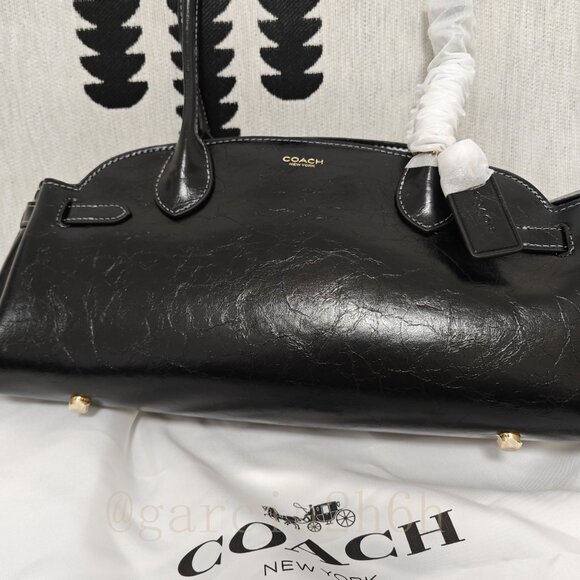 Coach shoulder bag 34 black
